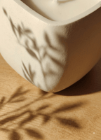 Vela Perfumada Artesanal em gesso com Tampa — Design Quadrado - Velas para ti ❤️